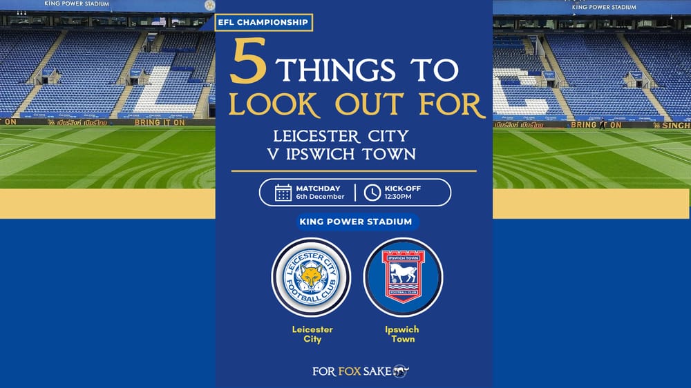 5 Things To Look Out For 5