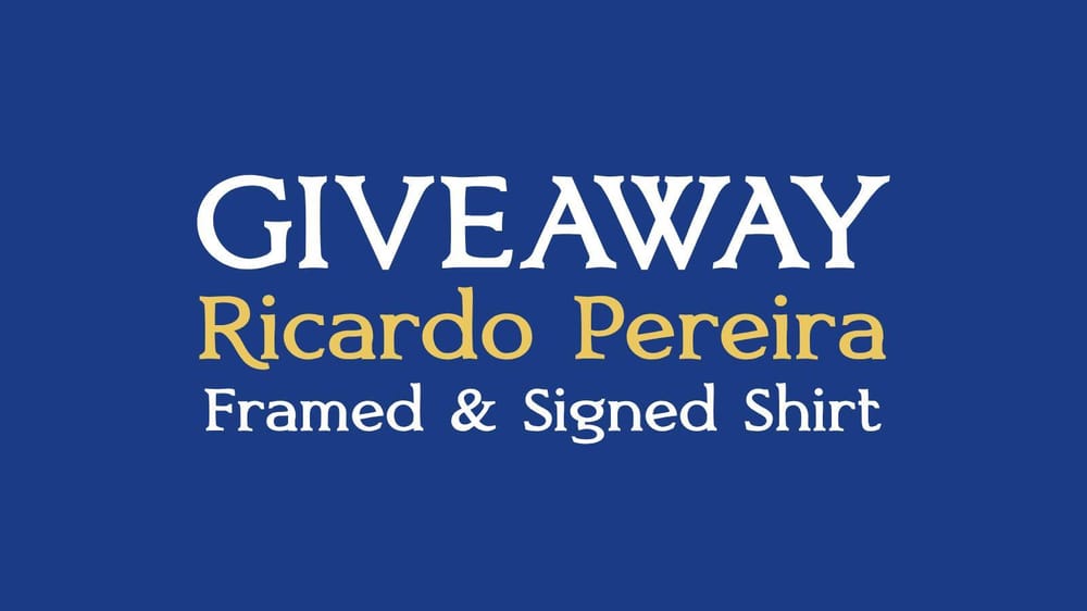 Pereira Giveaway