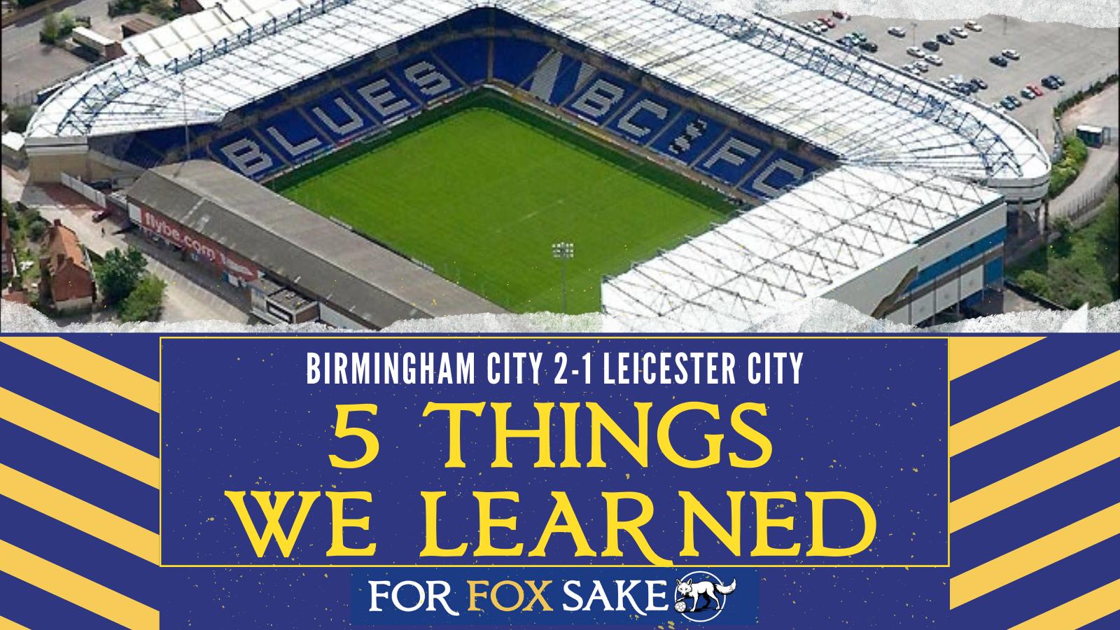 5 Things We Learned 12