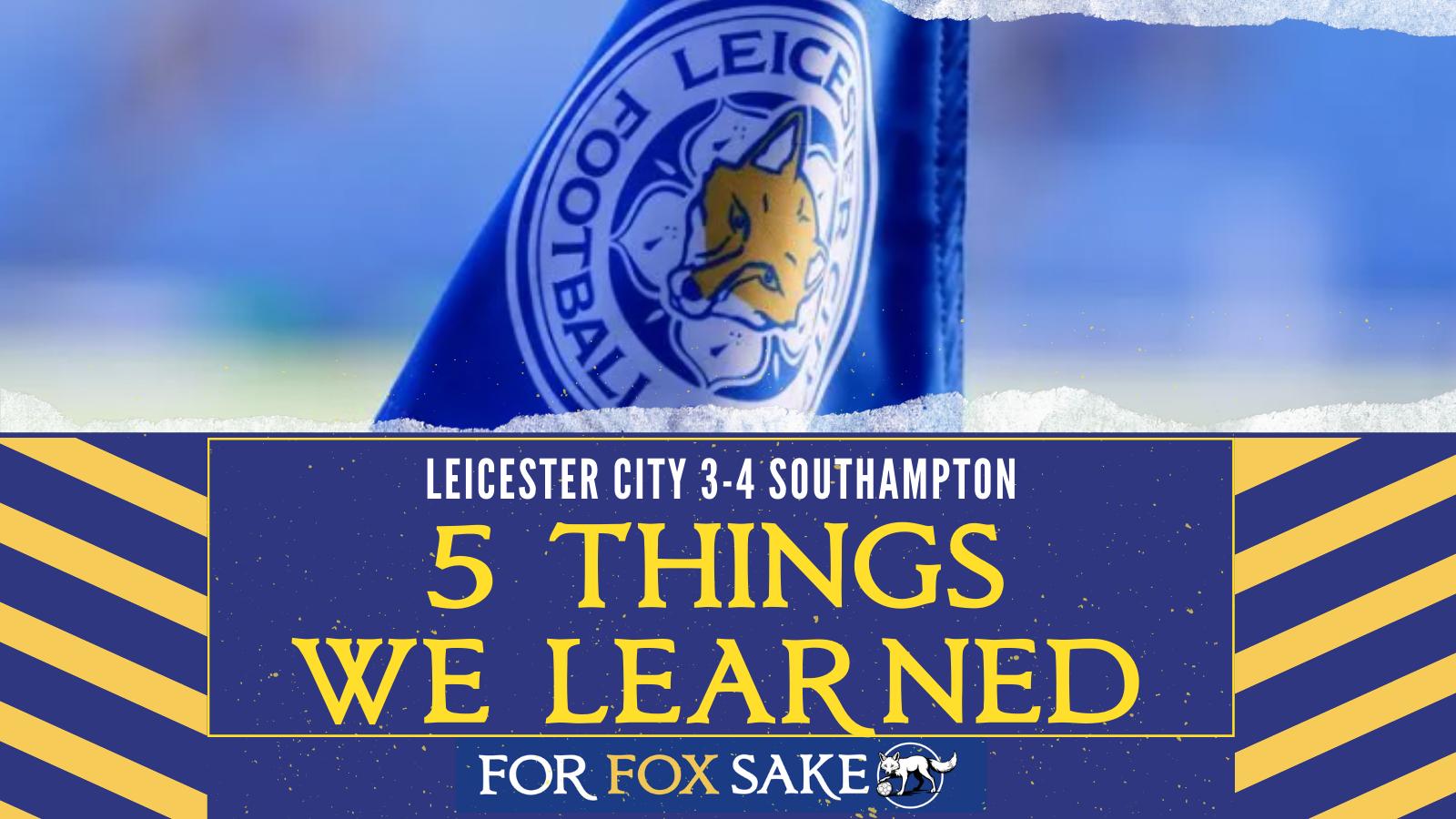 5 Things We Learned 13