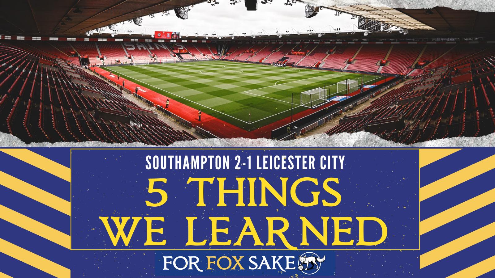 5 Things We Learned 14