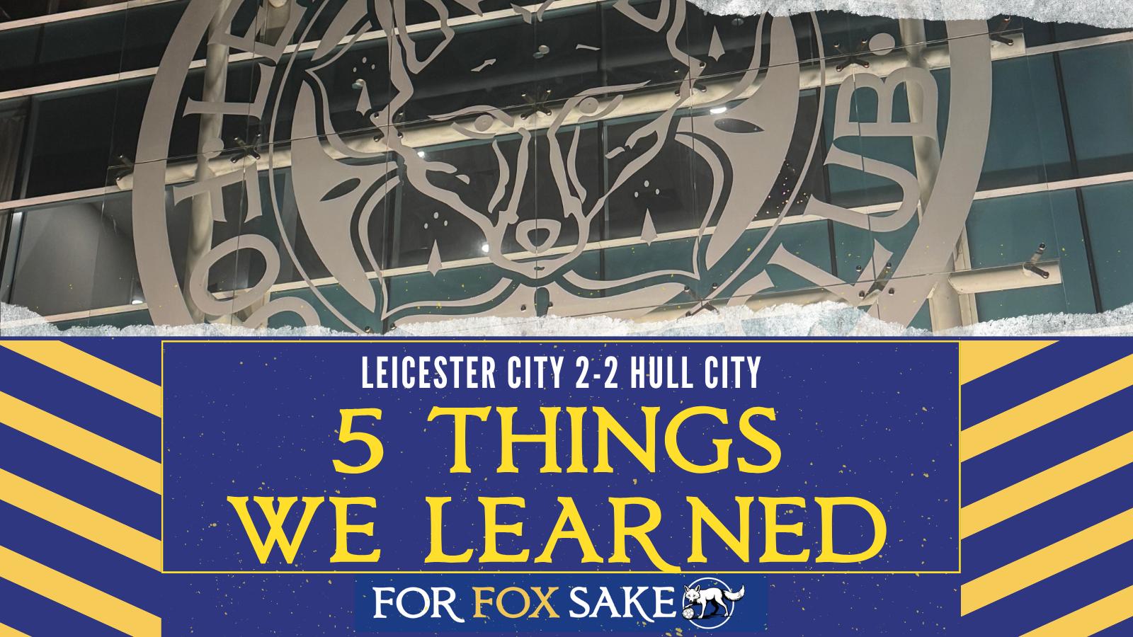 5 Things We Learned 26